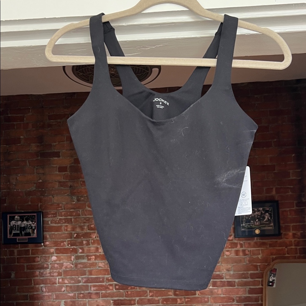 Jockey Women's Classic Black Tank Top
